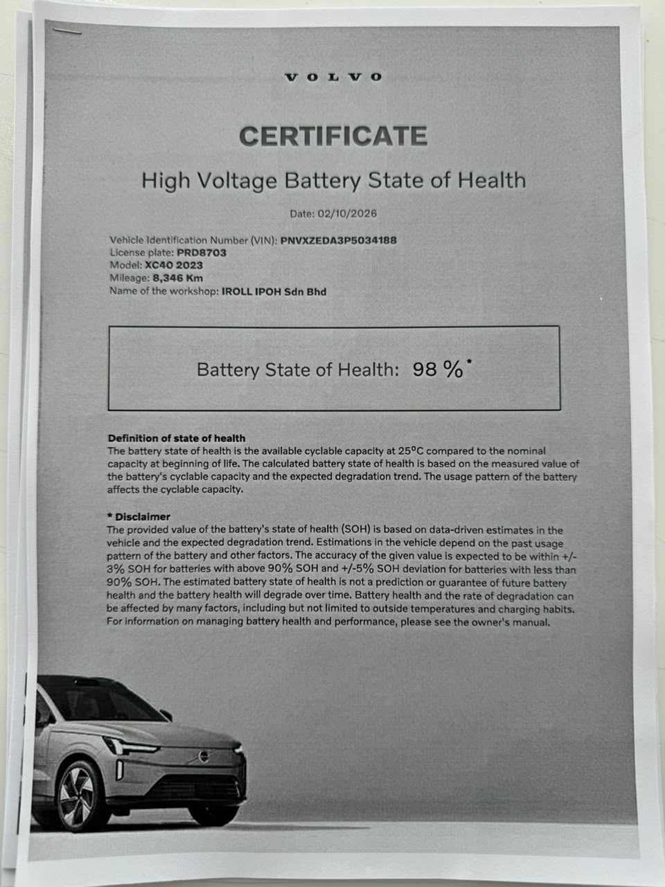 Volvo XC40 Recharge Ultimate, Pure Electric, Electric